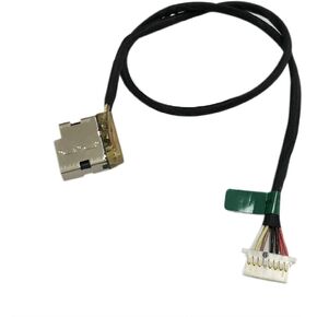 DC Power Jack Charging Cable Port Socket Connector Replacement for HP 17-CP 17-CN 17-CN0013DX 7-CN0010NR 17-CN0164ST M50400-001 M46694-F27 M46694-S27 M46694-Y27（28.9CM）
