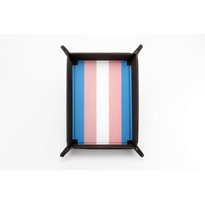 FanRoll من Metallic Dice Games Pride Dice Tray - لاجنسي