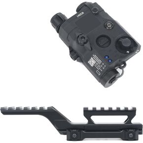 Tactical Group Type Mount + PEQ 15 with IR Laser+Green Laser+Strobe/Constant White LED Flashlight