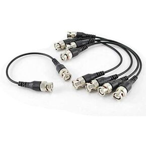 CablesOnline 5-Pack 7 inch RG174 BNC Male to Male Coax Jumper Cable - R-B700-5