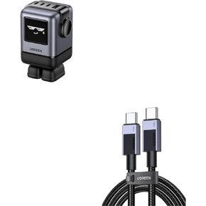 UGREEN Uno 100W Charger Bundle with 3.3FT 100W USB C Cable