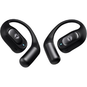 سماعات أذن مفتوحة ، سماعات بلوتوث 5.4 اللاسلكية مع earhook ، صوت ستيريو بواسطة مكبر صوت من نوع المدرج ، 3 أوضاع Eq ، مسرحية 48 ساعة ، خفيفة الوزن ، سماعات أذن لاسلكية راحة لتشغيل الرياضة (أسود)
