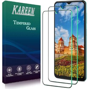KAREEN (2 Pack) Screen Protector for Samsung Galaxy A13 5G Tempered Glass, Anti Scratch, Bubble Free, Case Friendly