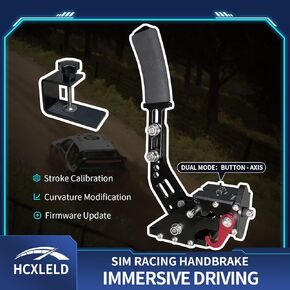 HCXLELD Sim Racing Handbrake, G29 T300 Racing Wheel for PS4/PS5, G920 TX Racing Wheel for XBOX Series X/S, All Racing Wheels for Windows