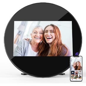 SAMMIX 10.1 Inch(2-Pack) Large WiFi Digital Picture Frame, IPS Touch Screen Photo Frame, Auto-Rotate, Slideshow, Wall-Mounted, Easy to Load Photo and Video from Phone App