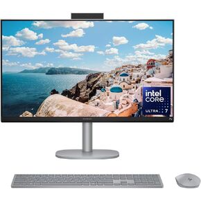 HP OmniStudio X 27 inch All-in-One Desktop AI PC, FHD Touchscreen, Intel Core Ultra 7 256V, 16 GB RAM, 2 TB SSD, Intel Arc Graphics 140V, Windows 11 Home, Copilot Plus, 27-cs1010