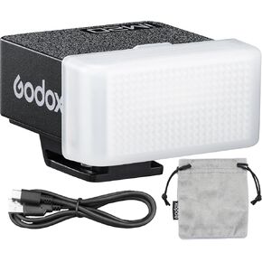 Godox iM20 Camera Flash with Diffuser, GN10, USB-C Charging, Built-in Battery with 5 Levels Flash Power, 440 Full-Power Flashes for Canon, Sony, Fuji, Nikon, Panasonic, Olympus Single-Contact Hotshoe