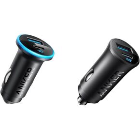 Anker USB-C Car Charger, 30W 2-Port Type-C Car Adapter with USB C Car Charger Adapter