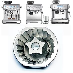 Replacement Upper & Lower Precision Fit Conical Burrs for Sage/Breville Barista Espresso Coffee Machines Grinders Pre 1926 PDC