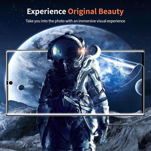 2 Pack for Samsung Galaxy S22 Ultra Privacy TPU Screen Protector 6.8 inch[Not Glass], True 28° Anti-Spy, Fingerprint Unlock Support, High Sensitivity, Case Friendly in Kuwait