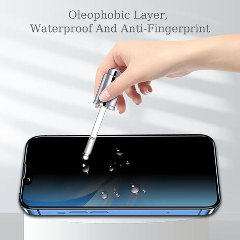 Pokolan (واقي شاشة خصوصية 3 حزمة مصمم لـ iPhone 13/iPhone 13 Pro 6.1 بوصة ، زجاج مضاد للتجسس ، مضاد للخدش ، خالية من الفقاعة in Kuwait