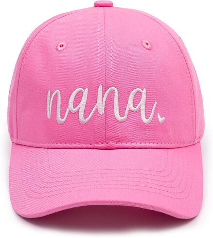 KOLWOVEN Nana Baseball Hat, Adjustable Cap for Women, for Nana on Birthday, Mother’s Day, or Christmas in Saudi Arabia