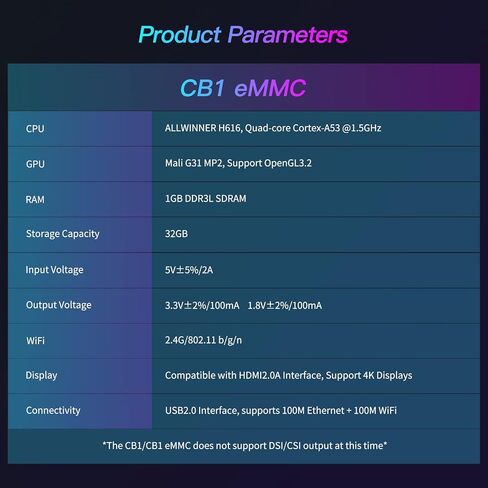 Bigtreetech CB1 V2.2 لوحة التحكم الأساسية لطابعات ثلاثية الأبعاد لتشغيل Klipper ، مثل CM4 متوافق مع Rasp-Berry PI4 ، BTT PI4B ، Manta E3EZ M8P M4P M5P Mainboard ، 1GB DDR3 RAM ، 100M Ethernet ، HDMI ، دعم HDMI in Saudi Arabia