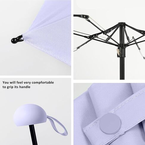 BAODINI Travel Mini Umbrella for Purse With Case-Small Compact UV Umbrella Protection Sun-Lightweight Tiny Pocket Umbrella with Case for Women, Girls in Saudi Arabia