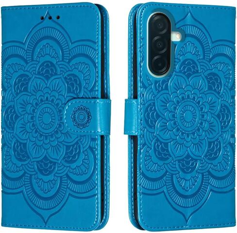 لمحفظة Case Samsung Galaxy A36 مع حامل بطاقة Kickstand Magnetic Loft Leater Flip Flip for Samsung A36 (رمادي) in Saudi Arabia