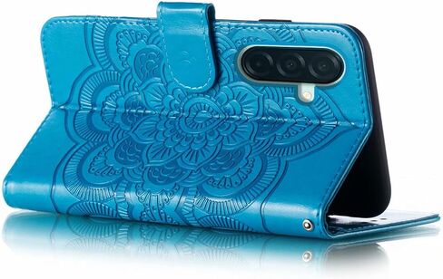 لمحفظة Case Samsung Galaxy A36 مع حامل بطاقة Kickstand Magnetic Loft Leater Flip Flip for Samsung A36 (رمادي) in Saudi Arabia