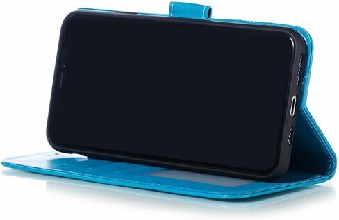 لمحفظة Case Samsung Galaxy A36 مع حامل بطاقة Kickstand Magnetic Loft Leater Flip Flip for Samsung A36 (رمادي) in Saudi Arabia