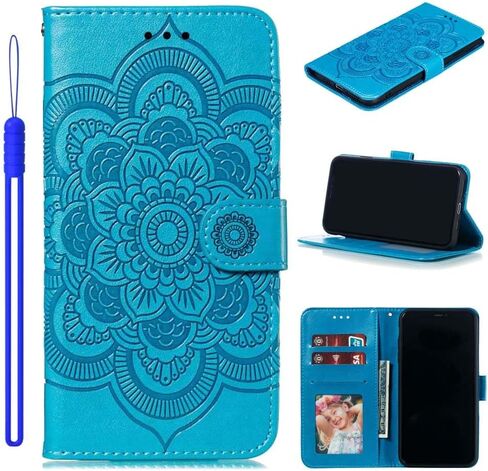 لمحفظة Case Samsung Galaxy A36 مع حامل بطاقة Kickstand Magnetic Loft Leater Flip Flip for Samsung A36 (رمادي) in Saudi Arabia