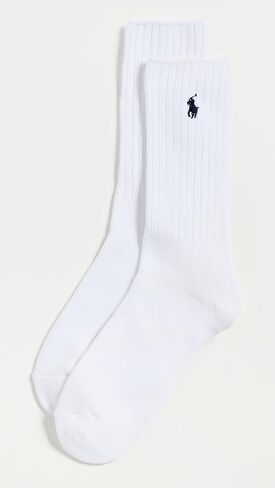 Polo Men's Classic Crew Sock 1 Pair Pack, Purple, Men's Shoe Size: 6-12 in Saudi Arabia