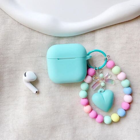 متوافق مع AirPods 4 Case 2024 سائل سائل ناعم ناع in Kuwait