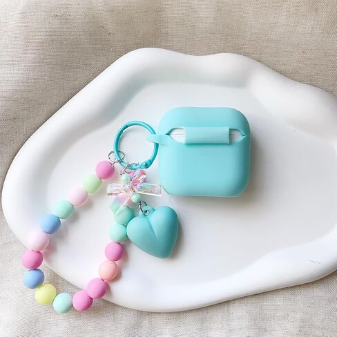 متوافق مع AirPods 4 Case 2024 سائل سائل ناعم ناع in Kuwait
