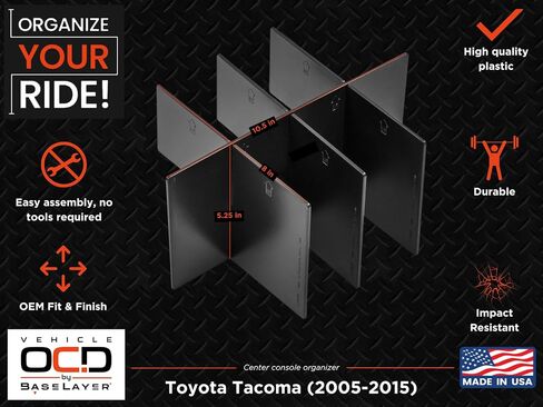 OCD للمركبة - منظم وحدة التحكم المركزية لسيارة Toyota Tacoma (2024-2025) - صنع في الولايات المتحدة الأمريكية - SLX181 in Kuwait