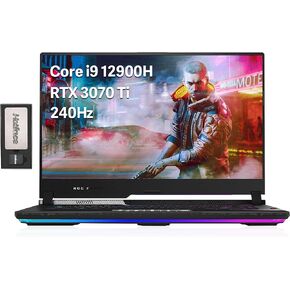 Asus 2022 ROG Strix G15 15.6'' FHD 144Hz Gaming Laptop, AMD Ryzen 7-4800H, 16GB RAM, 512B PCIe SSD, Backlit Keyboard, GeForce RTX 3060 Graphics, Windows 11 Home, Gray, 32GB Snowbell USB Card