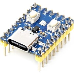 RP2350-Zero Mini Development Board, RP2350 MCU Board Based On RPi Dual-Core&Dual-Architecture Chip, Onboard USB Type-C Connector, 29xMulti-Function GPIO Pins, with Pre-Soldered Header