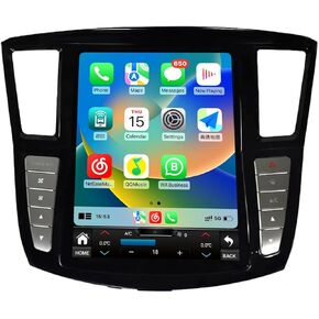 12.1" Car Radio Touch Screen for Infiniti JX and QX60 2013-2016 Multimedia Car DVD Player 128 GB Support CD, SWC, DSP, 4G CarPlay Navigation