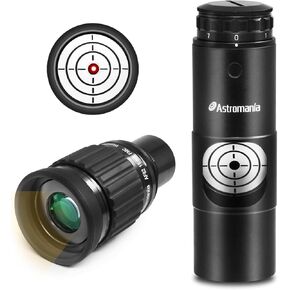 Astromania 1.25"-82 Degree SWA-15m Eyepiece - Bundle with - Alignment 1.25" Next Generation Laser Collimator