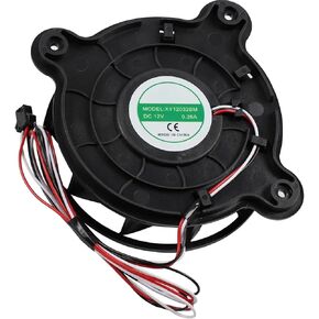 XY12032BM Refrigerator Freezing Fan Fridge Silent Cooling Fan Refrigeration Silent Exhaust Fan DC 12V 0.26A 120x120x32mm