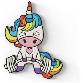 PVC Velcro Patch for Tactical Backpack – Cross Training Patches for Military Backpacks – Gym Accessory Designed in Spain for Backpacks and Vests (Happy Unicorn)