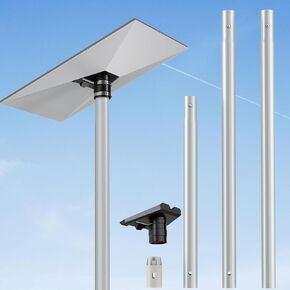 Starlink Pole Mount Gen 3 - Starlink Gen 3 RV Mount Features 2’’ Diameter Pole, 8ft Starlink Gen 3 Mount, Starlink Gen 3 Pipe Adapter Included