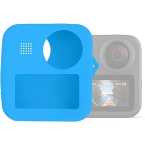 Silicone Case for Action Camera Silicone Cover Rubber Shell, Soft and Washable (Blue)