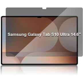 Privacy Screen Protector for Samsung Galaxy Tab S10 Ultra 2024 / S9 Ultra 14.6 Inch 2023 / Tab S8 Ultra 2022, Tempered Glass Screen Film Guard for 14.6“ Galaxy Tab S10 Ultra / S9 Ultra Tablet