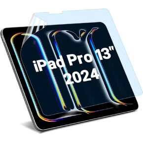 FILMEXT Ipad Pro 13 inch Screen Protector 2024 M4 7th Generation Anti Glare Blue Light Screen Filter, Anti Fingerprints,Anti Scratch PET Matte Ipad 13 in Screen Film