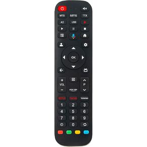 Voice Replace Remote Control Compatible with FPD Canvas Series 4K UHD LED TV with Smart Google TV CG40-P3, CG50-C3, ‎CG75-C3, CG43-C3, CG55-C1, CA32-P3, ‎CA43-P3, CG43-P3, CG65-C3, CG32-P3 Television