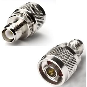 MPD Digital 2PCS RF Coaxial Adapter RP-TNC Female to N Male Connector