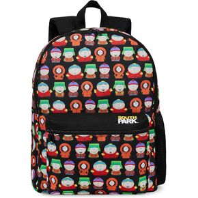South Park Backpack Men Teens Work Gym Bag Stan Kenny Eric Rucksack Bookbag (AOP