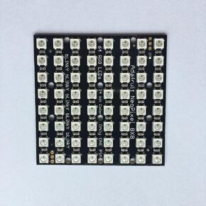 Adafruit NeoPixel NeoMatrix 8x8-64 RGB LED Pixel Matrix [ADA1487]