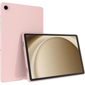 Callyue Slim Case for Samsung Galaxy Tab A9+/A9 Plus 11 Inch 2023 SM-X210/X216/X218, Ultra Thin Lightweight Matte Soft Flexible Frosted TPU Skin Bumper Back Cover Shell, Pink
