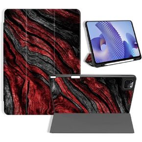 حامل قلم رصاص مدمج ، متوافق مع Apple Ipad 9th الجيل السابع Case 10.2 بوصة الغطاء الوقائي مع Kickstand ، من أجل الحب ، آيات الكتاب المقدس الزهور