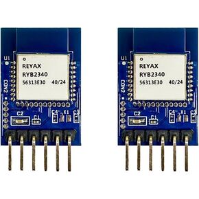 2pcs REYAX RYB2340_Lite Bluetooth 5.3 BLE UART Transparent Mode Module for Arduino Compatible with Android & iOS