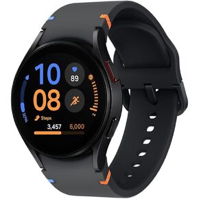 Samsung Galaxy Watch FE (40mm) AI Smartwatch w/ 1.2" Amoled Screen, Wear OS 5, Wi-Fi, Bluetooth, Heart Rate, International Model R861N (Black) (Renewed)