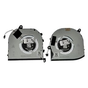 New Laptop CPU + GPU Cooling Fans for Dell Precision 5530, 5540, XPS 15 7590, XPS 15 9570, NP: DFS501105PROT, DC28000NID0, DC28000NHD0, 08YY9, 008YY, V9H8N;