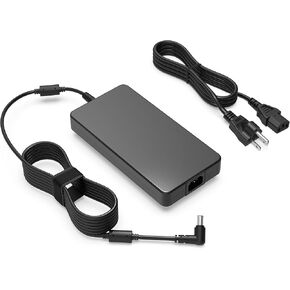 230W Power Cord Fit for LG Monitors 27BQ85UV/UQ850V-W 28BQ750/MQ750-C 32BQ85UV/UQ85XV/UQ850V-W/GS95UE-B/GS95UV-W 34GS95QE-B 39GS95QE-B IPS Display Monitor Supply Adapter AC Charger (UL Listed)