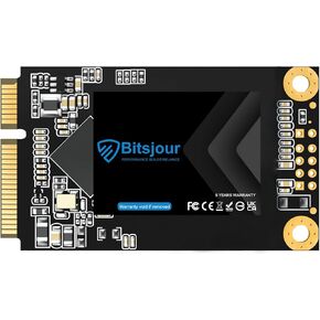 32GB mSATA SSD SATA III 6Gb/s Single-Sided Mini Internal Solid State Drive 3D TLC NAND, for Ultrabook Desktop PC Laptop