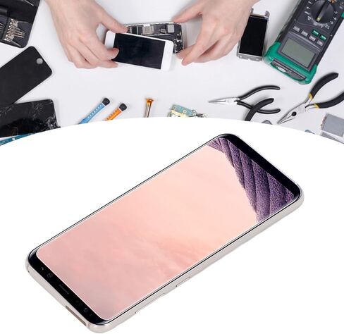 Screen Replacement for Galaxy S8+ Plus, Screen Assembly for Galaxy S8+ Plus LCD Display for S8 Plus G955U G955F G955A, 6.2in Touch Digitizer Screen, Tested Before Shipping in Saudi Arabia