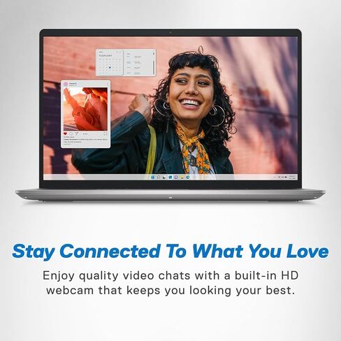 Dell Inspiron 15 Business Laptop, 15.6" FHD+ 250 nit 120Hz Display, Intel 10 Cores i7-1355U, 32 GB RAM, 1 TB SSD, 1080P Webcam, Backlit Keyboard, Windows 11 Pro, Anti-Slip Mouse, 32GB Flash Drive in Saudi Arabia