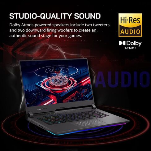 Asus 2022 ROG Strix G15 15.6'' FHD 144Hz Gaming Laptop, AMD Ryzen 7-4800H, 16GB RAM, 512B PCIe SSD, Backlit Keyboard, GeForce RTX 3060 Graphics, Windows 11 Home, Gray, 32GB Snowbell USB Card in Saudi Arabia